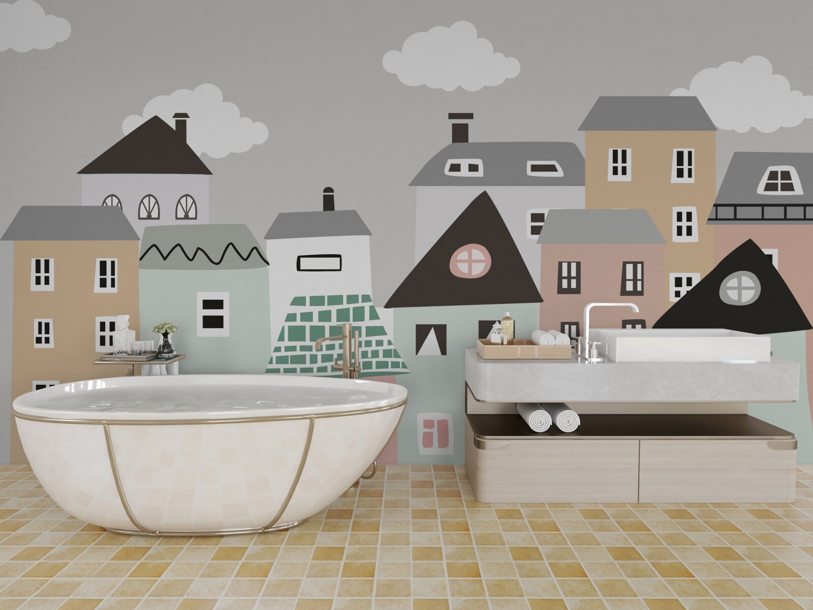 Фотошпалери унікальні житлові будинки