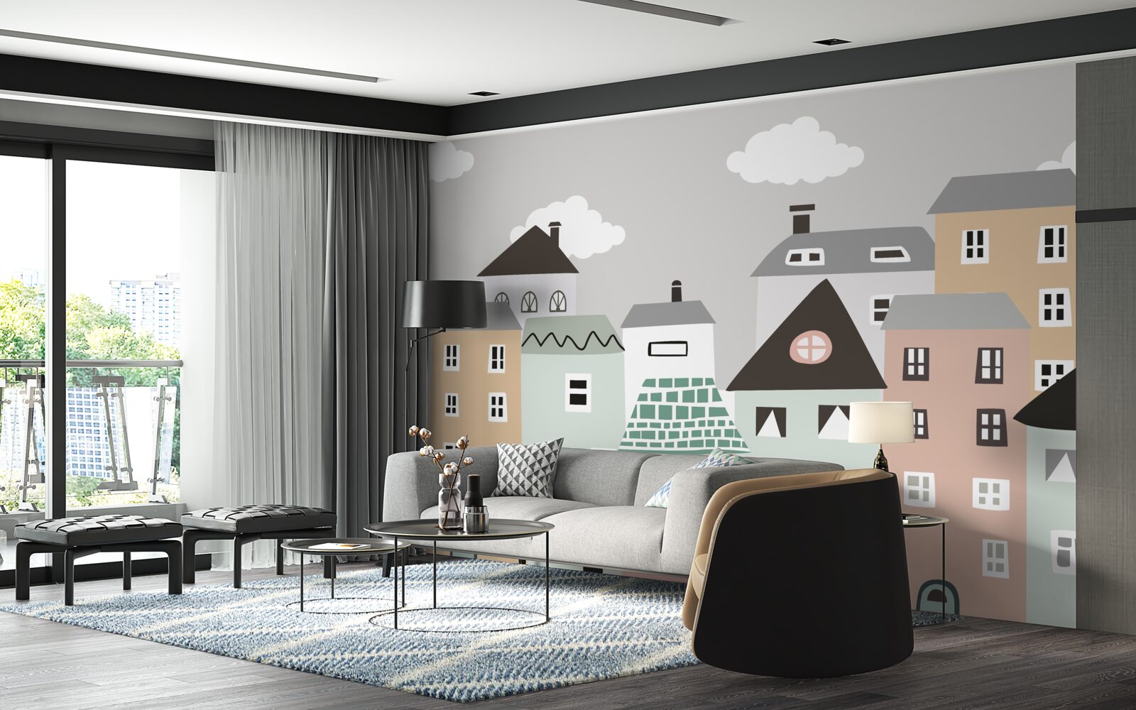 Фотошпалери унікальні житлові будинки