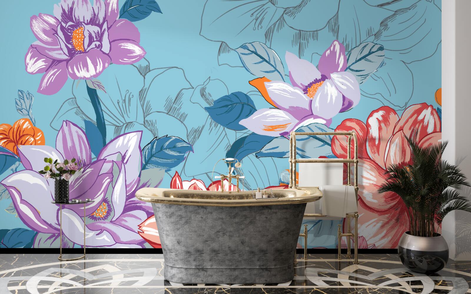 Фотошпалери Квіти зблизька вражають своєю красою