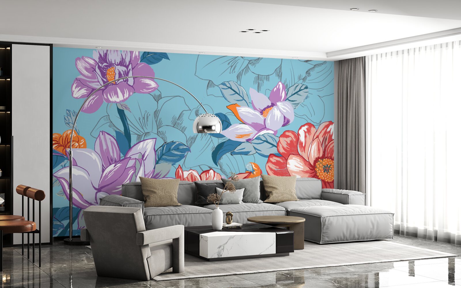 Фотошпалери Квіти зблизька вражають своєю красою