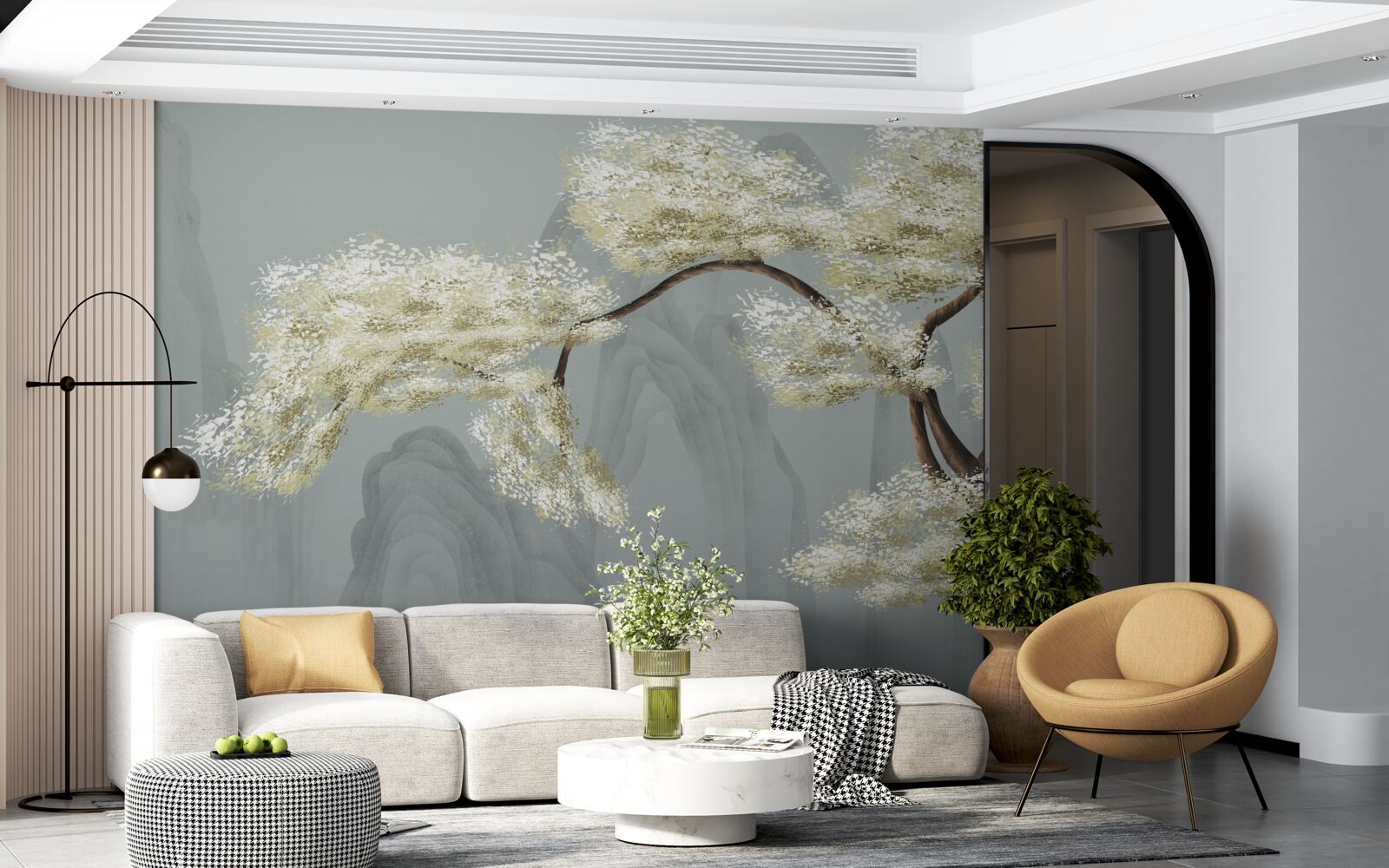 Фотошпалери пилкове дерево