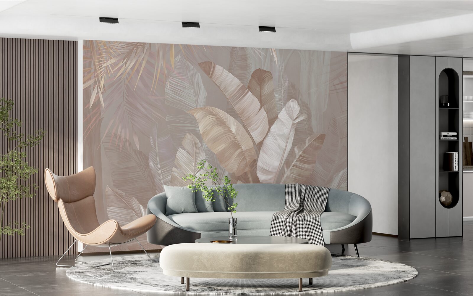 Фотошпалери м'які тропічні ліси