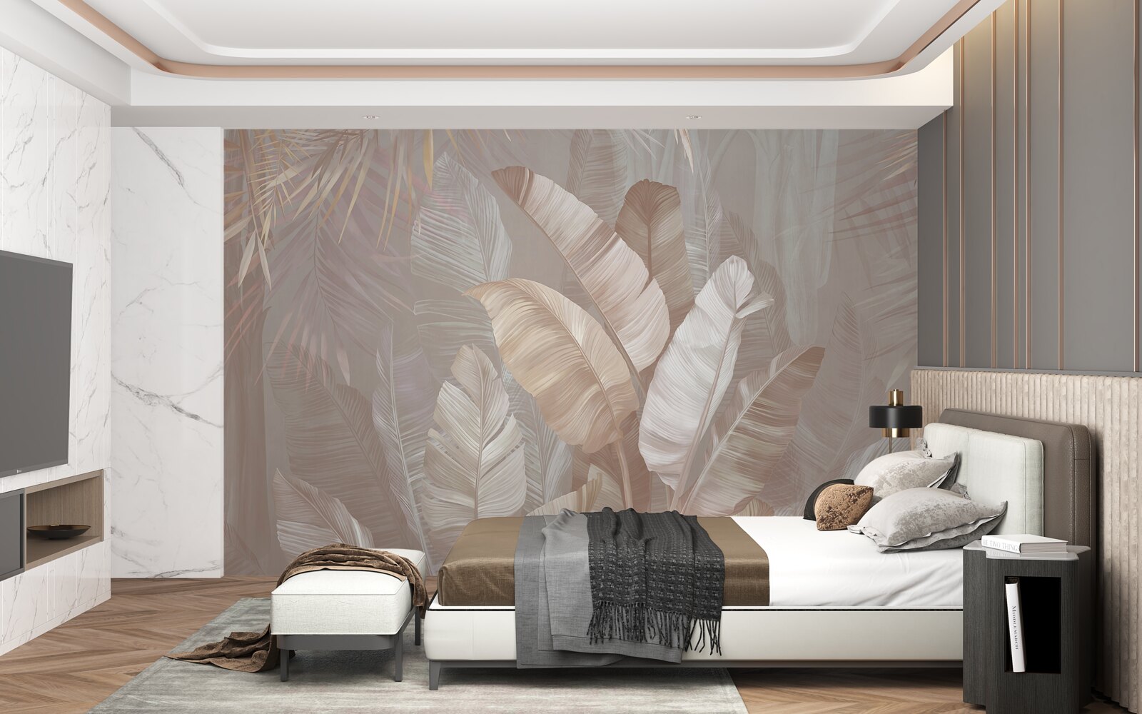 Фотошпалери м'які тропічні ліси