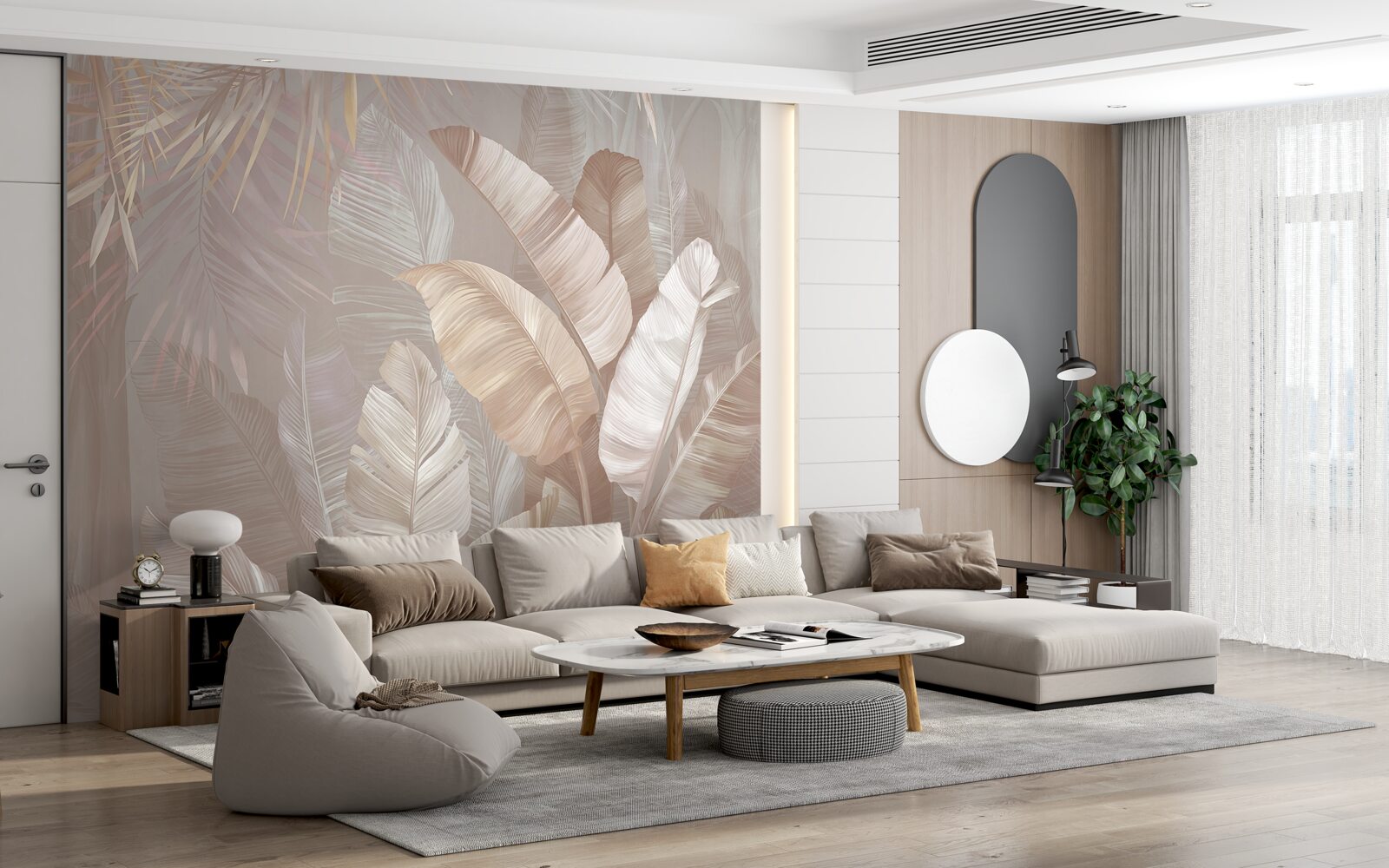 Фотошпалери м'які тропічні ліси