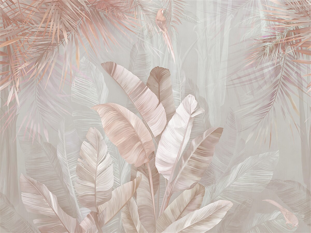 Фотошпалери тропічний ранок, сповнений ніжності