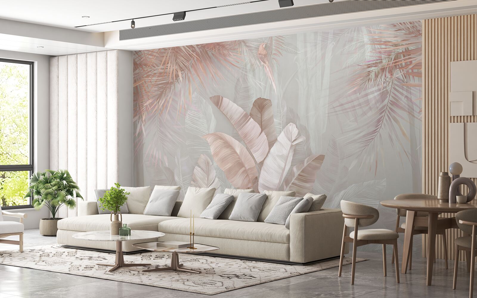 Фотошпалери тропічний ранок, сповнений ніжності