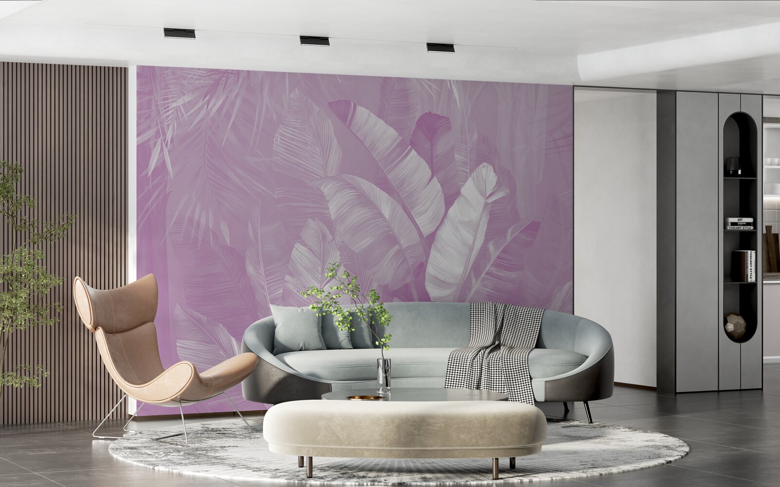 Фотошпалери поєднання листя бузку