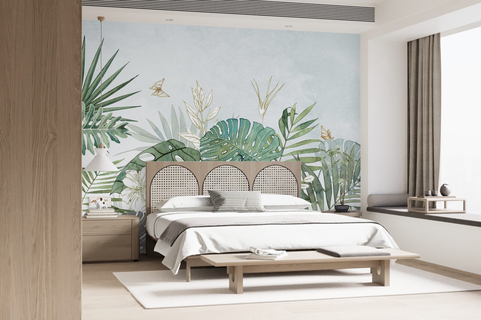 Фотошпалери різноманітність флори в тропічному регіоні