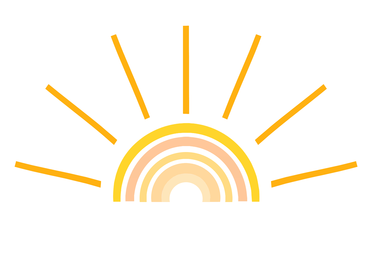 Фотошпалери абстрактне зображення сонця