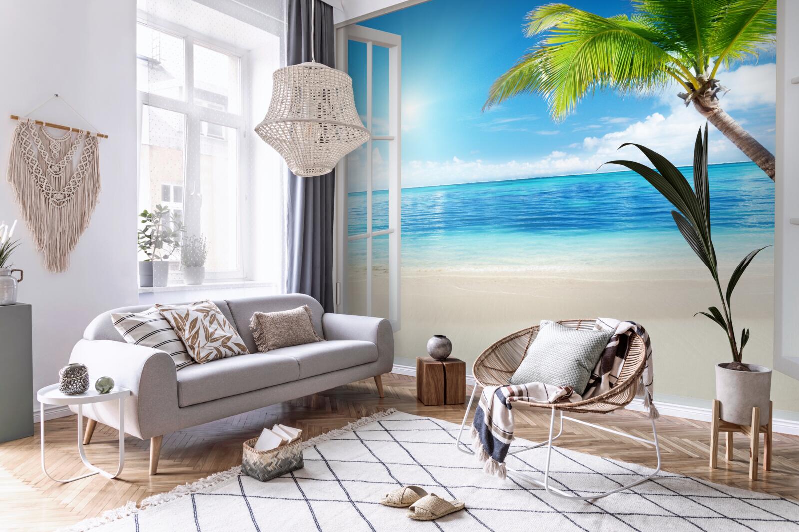 Фотошпалери За вікном екзотична тропічна насолода