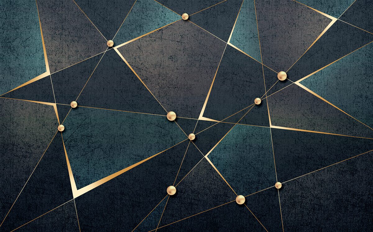 Фотошпалери спалахи світла в темній ночі