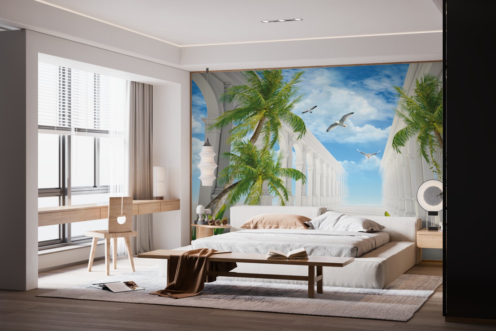 Фотошпалери Білосніжні розкішні арки