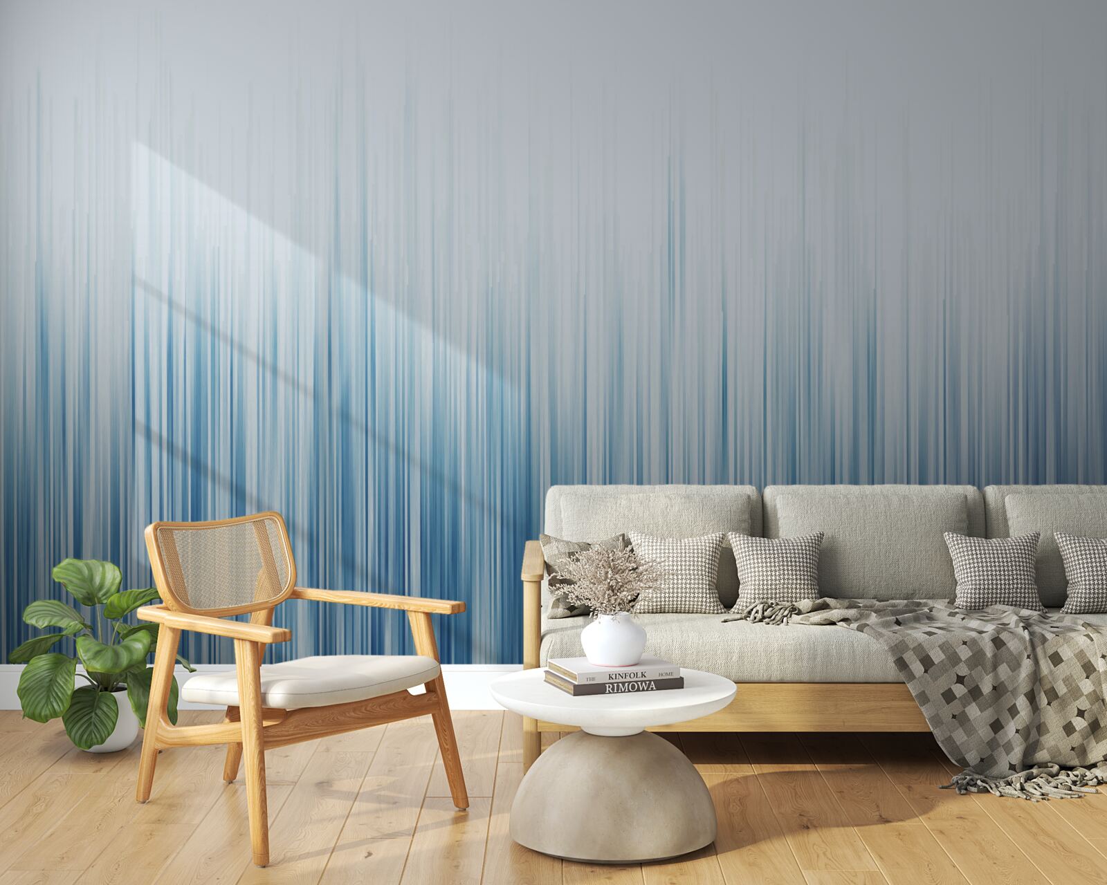 Фотошпалери сильна злива по всьому полю