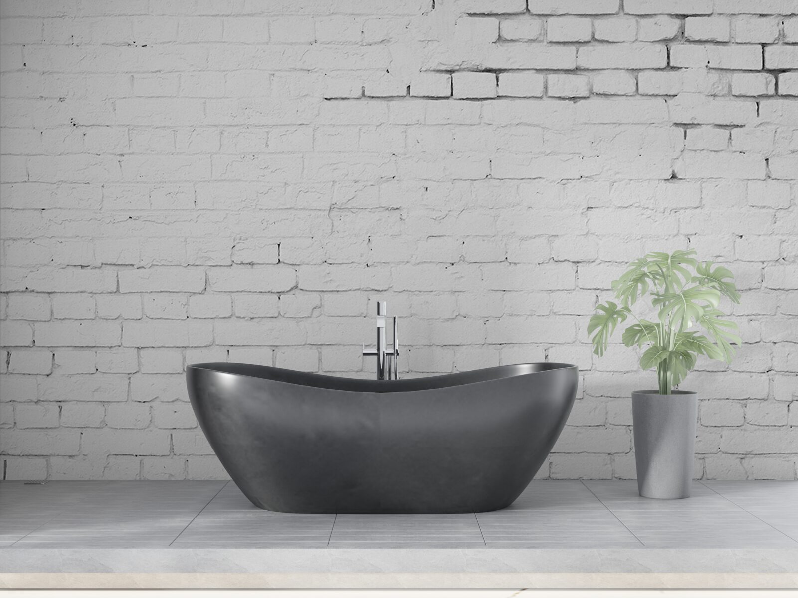 Фотошпалери облицювальна конструкція з білої кам'яної цегли