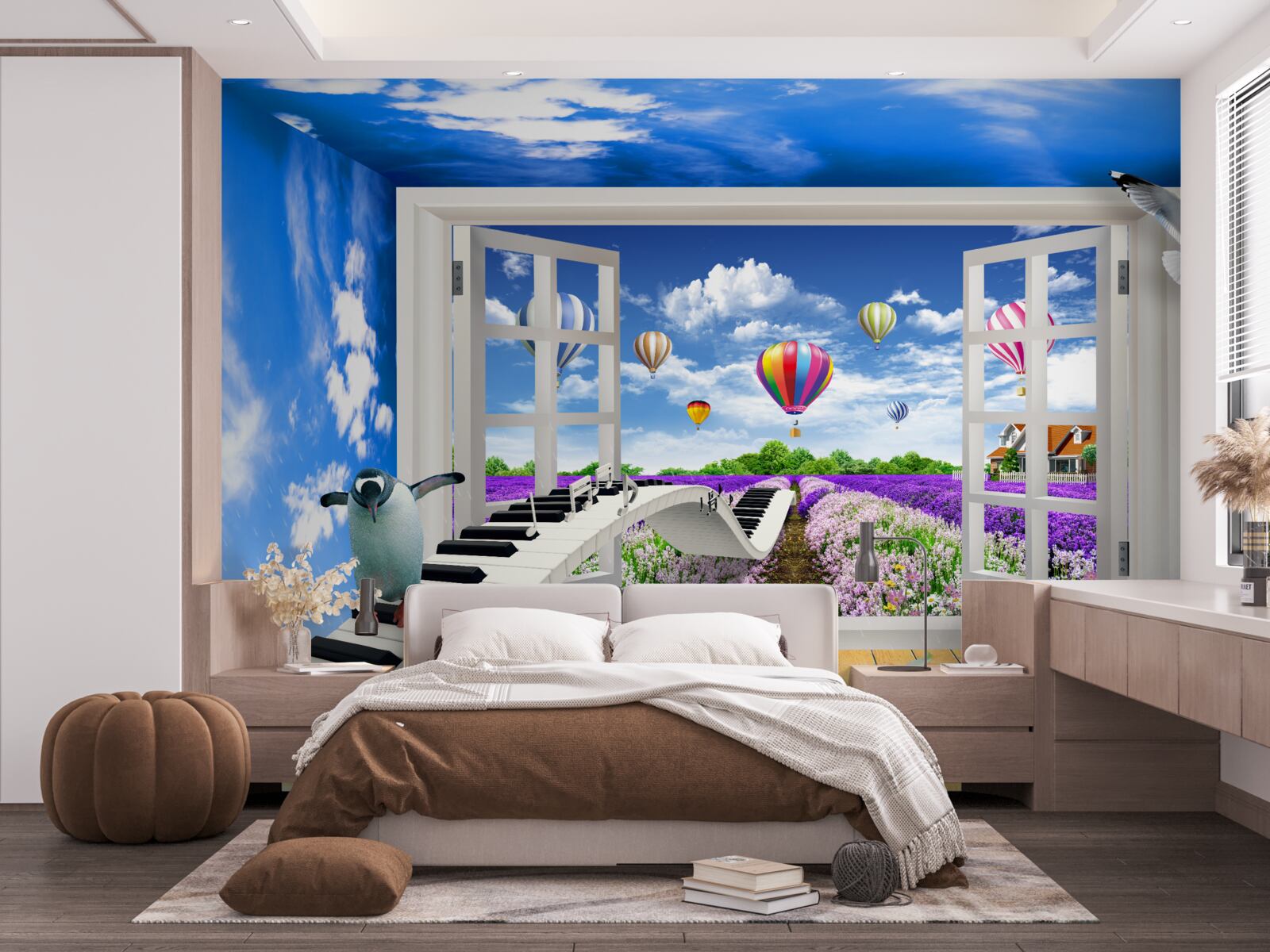 Фотошпалери чарівне вікно мелодії