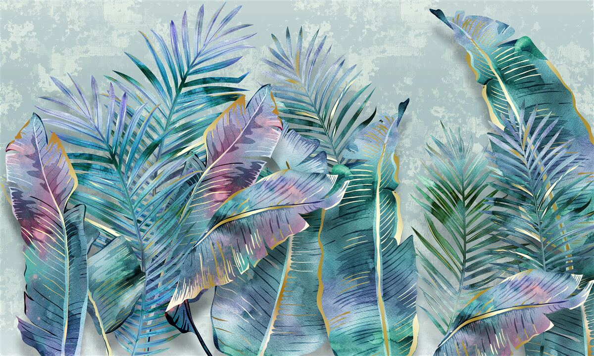 Фотошпалери дивовижне пальмове листя