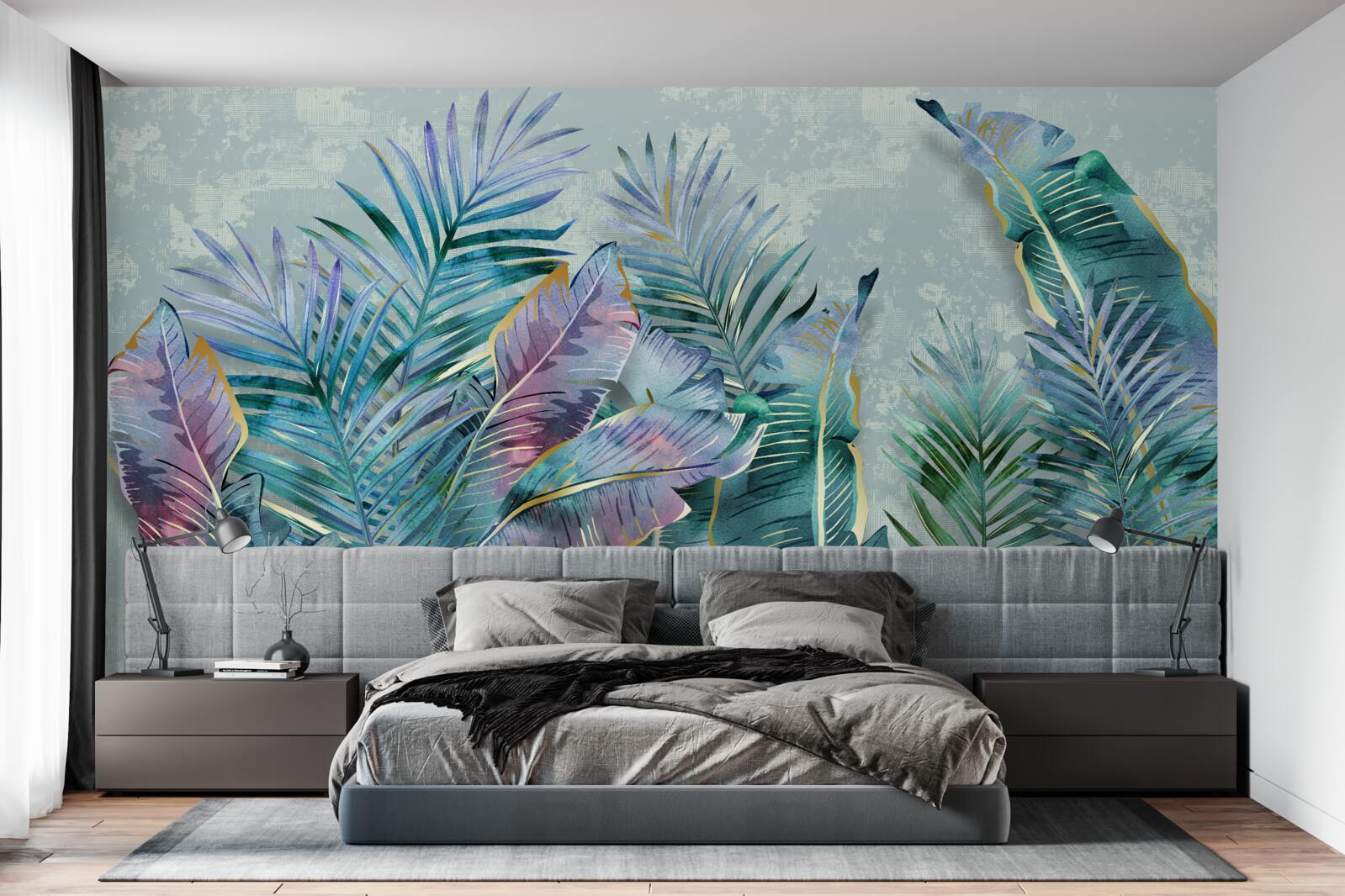 Фотошпалери дивовижне пальмове листя