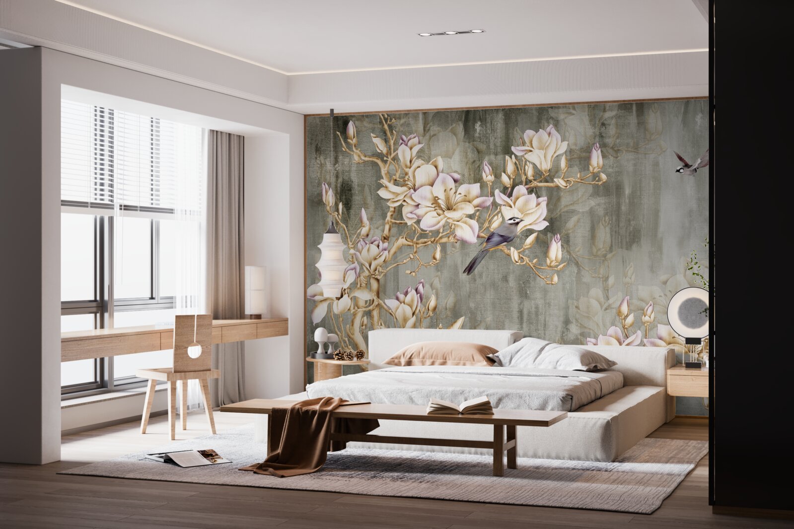 Фотошпалери пастельна шинуазрі