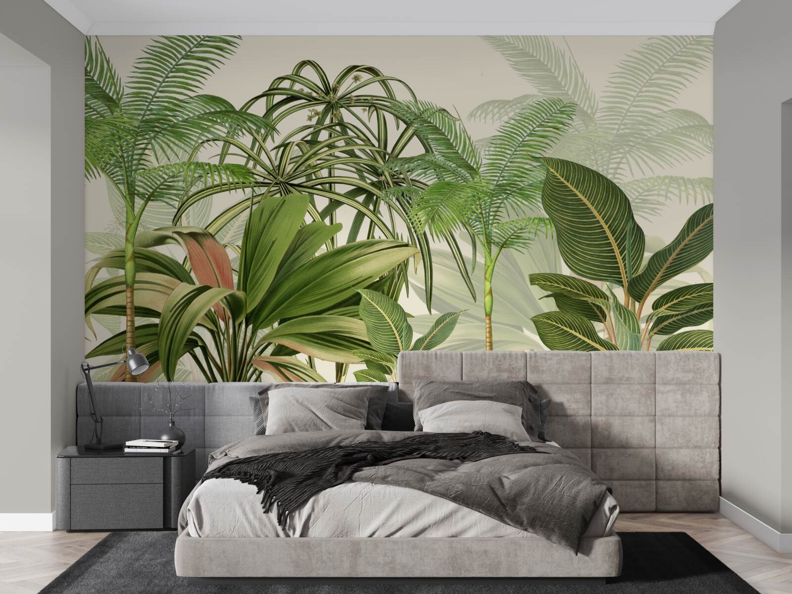 Фотошпалери тропічні дерева, в тому числі пальми