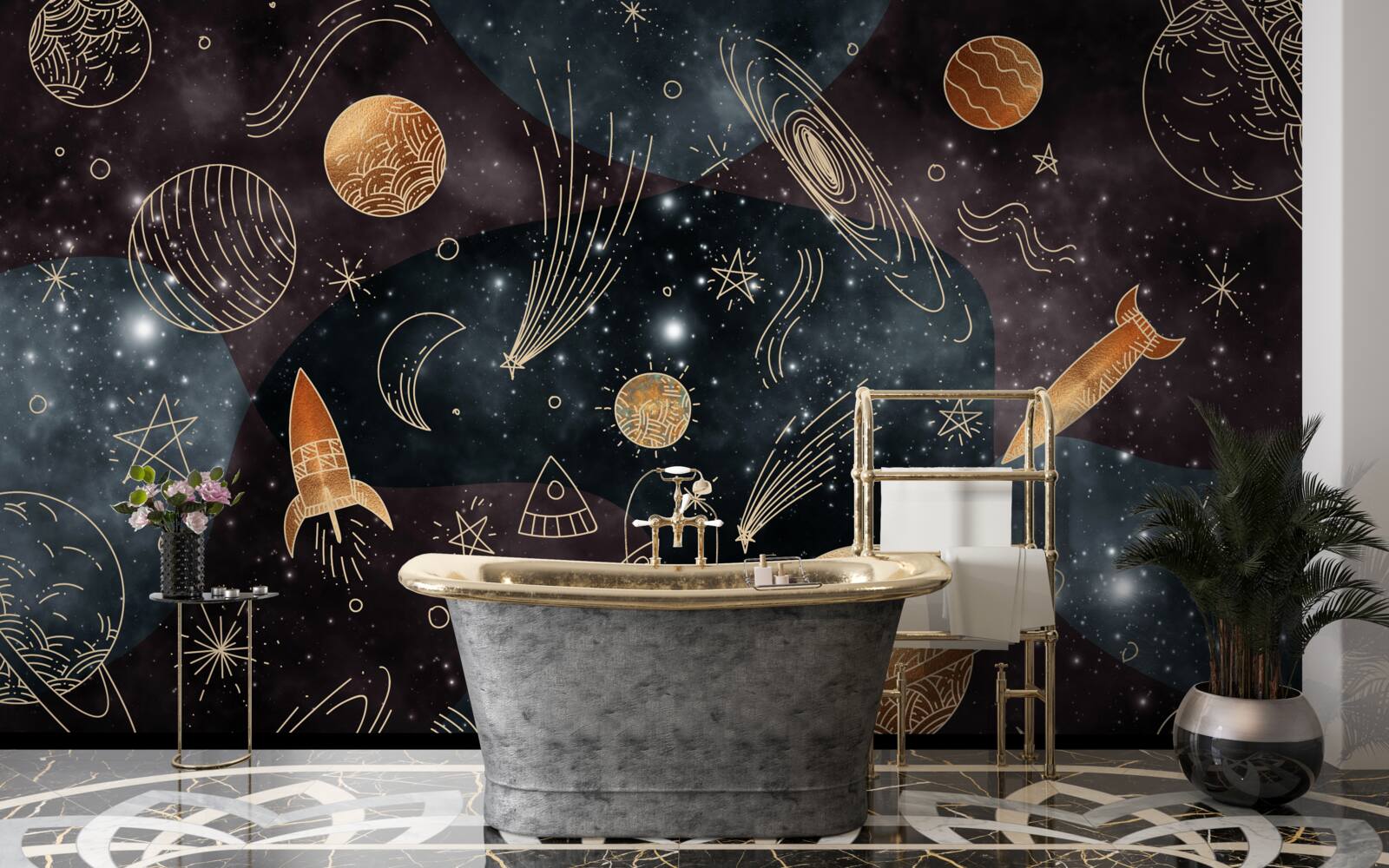 Фотошпалери дослідження космосу та астрономія