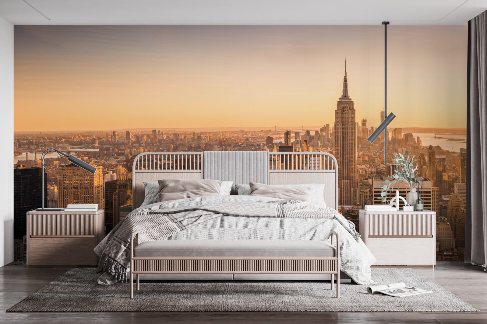 Фотошпалери Світанок над Нью-Йорком