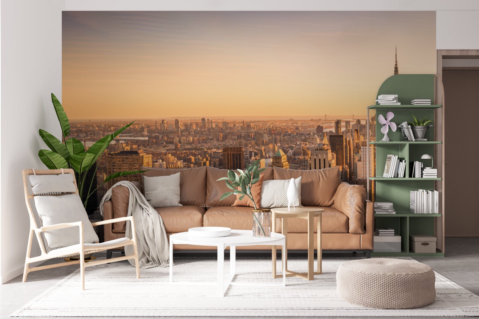 Фотошпалери Світанок над Нью-Йорком