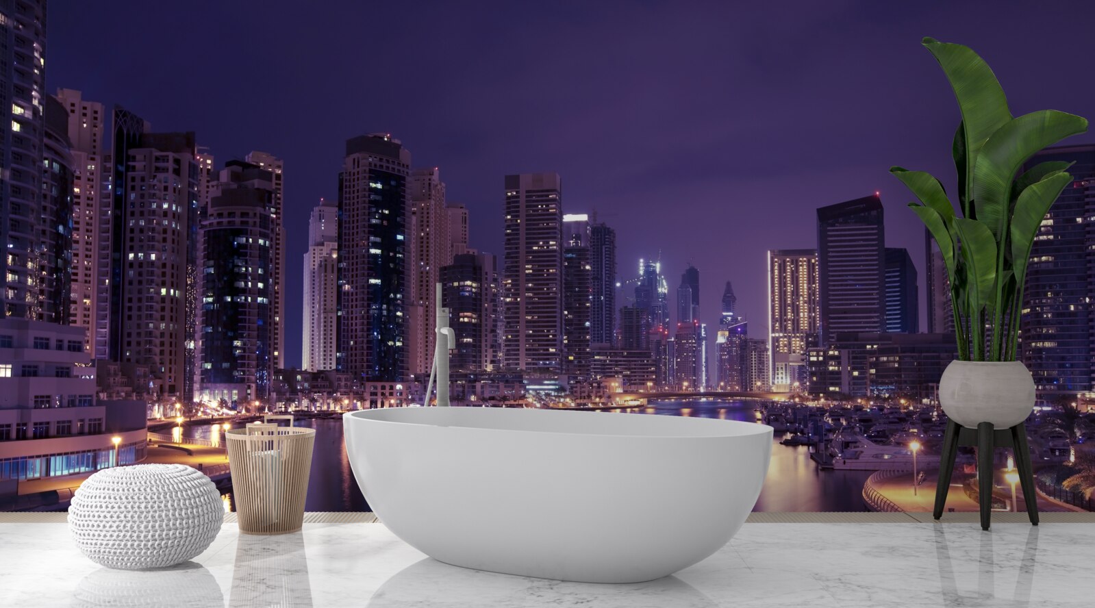 Фотошпалери хмарочоси чикаго вночі