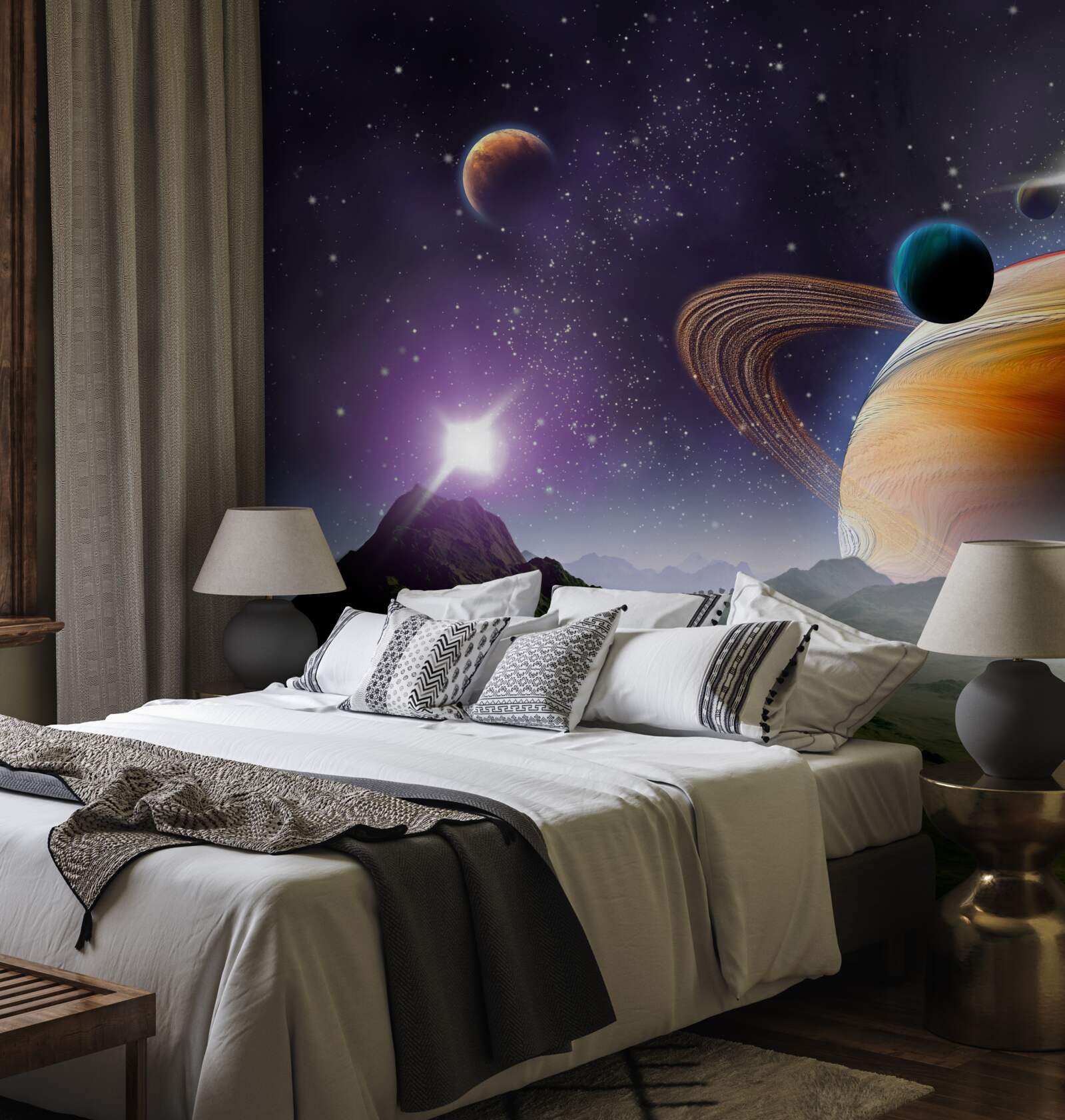 Фотошпалери чарівний простір зірок