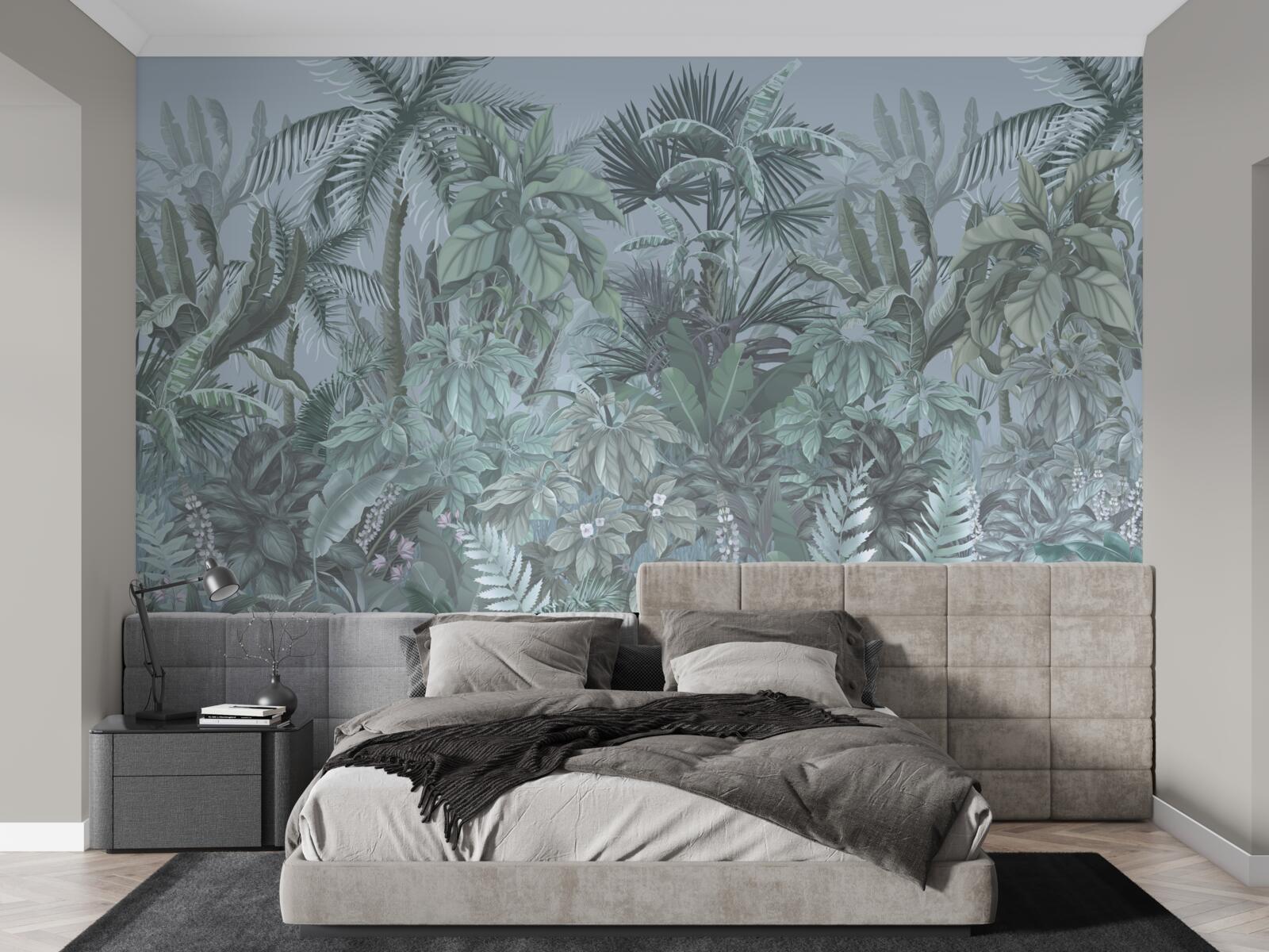 Фотошпалери темрява в джунглях