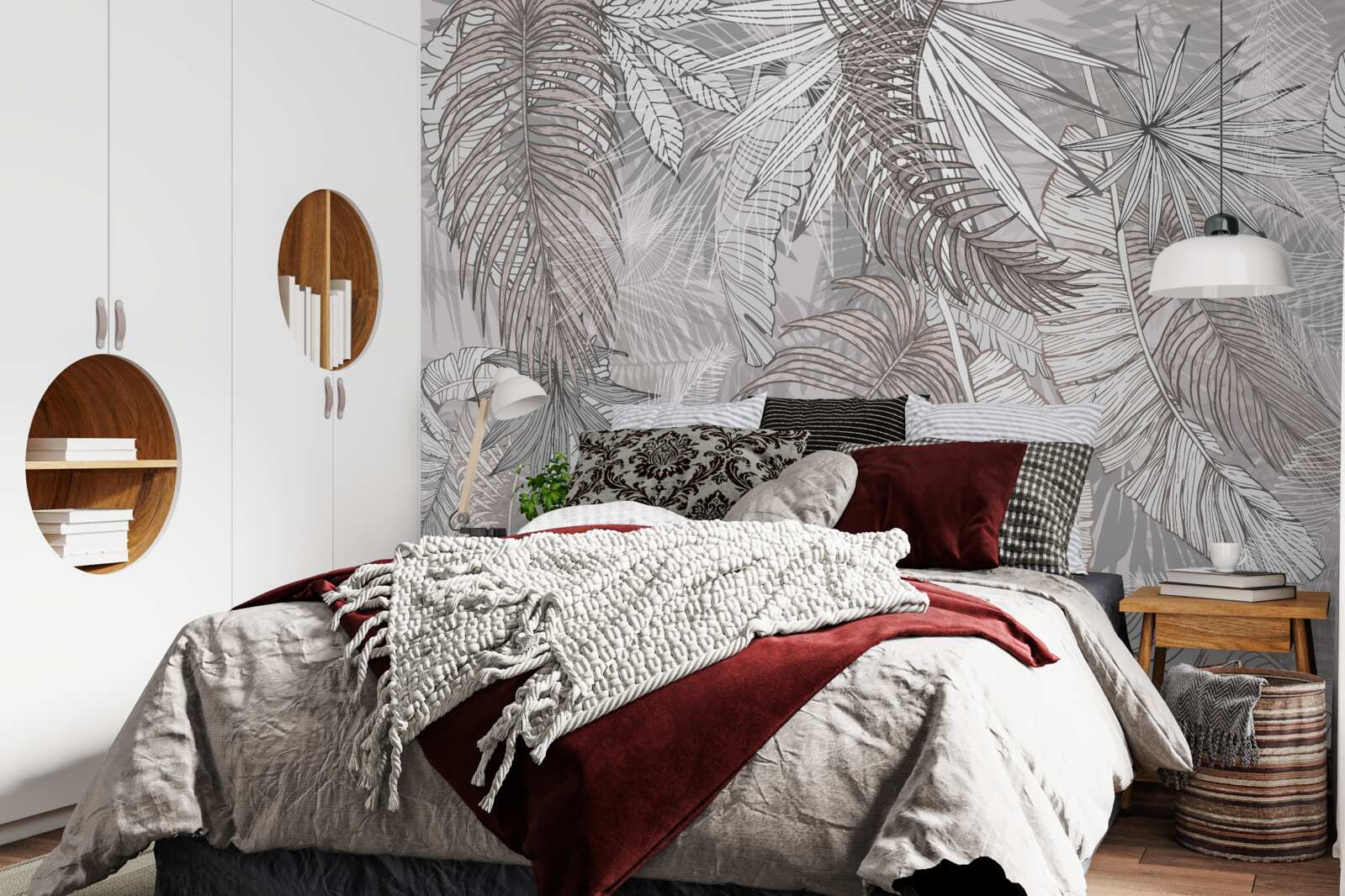 Фотошпалери джунглі, повні рослинності