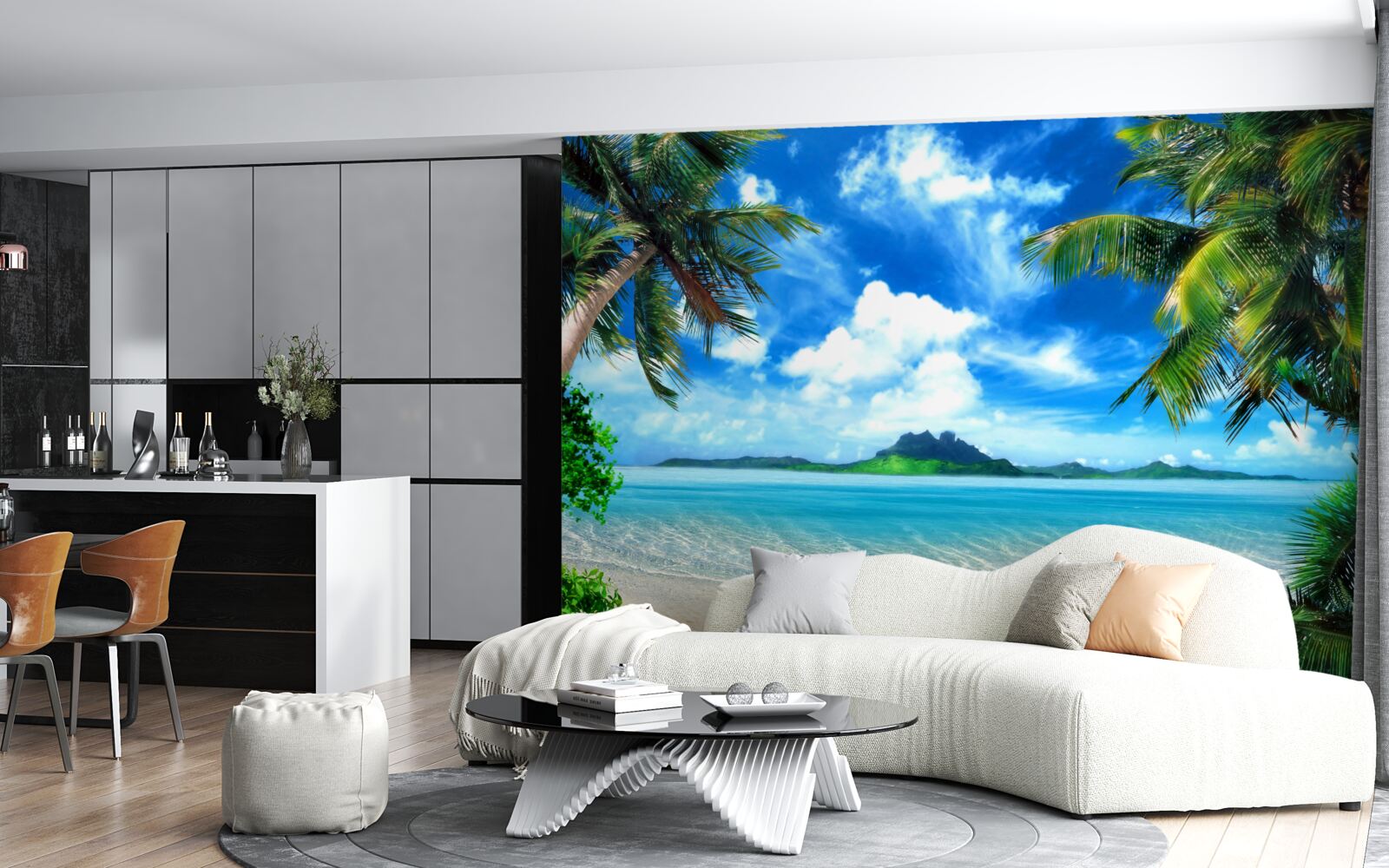 Фотошпалери рай у тропіках