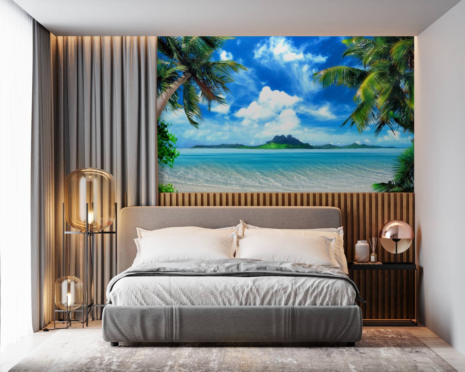 Фотошпалери рай у тропіках