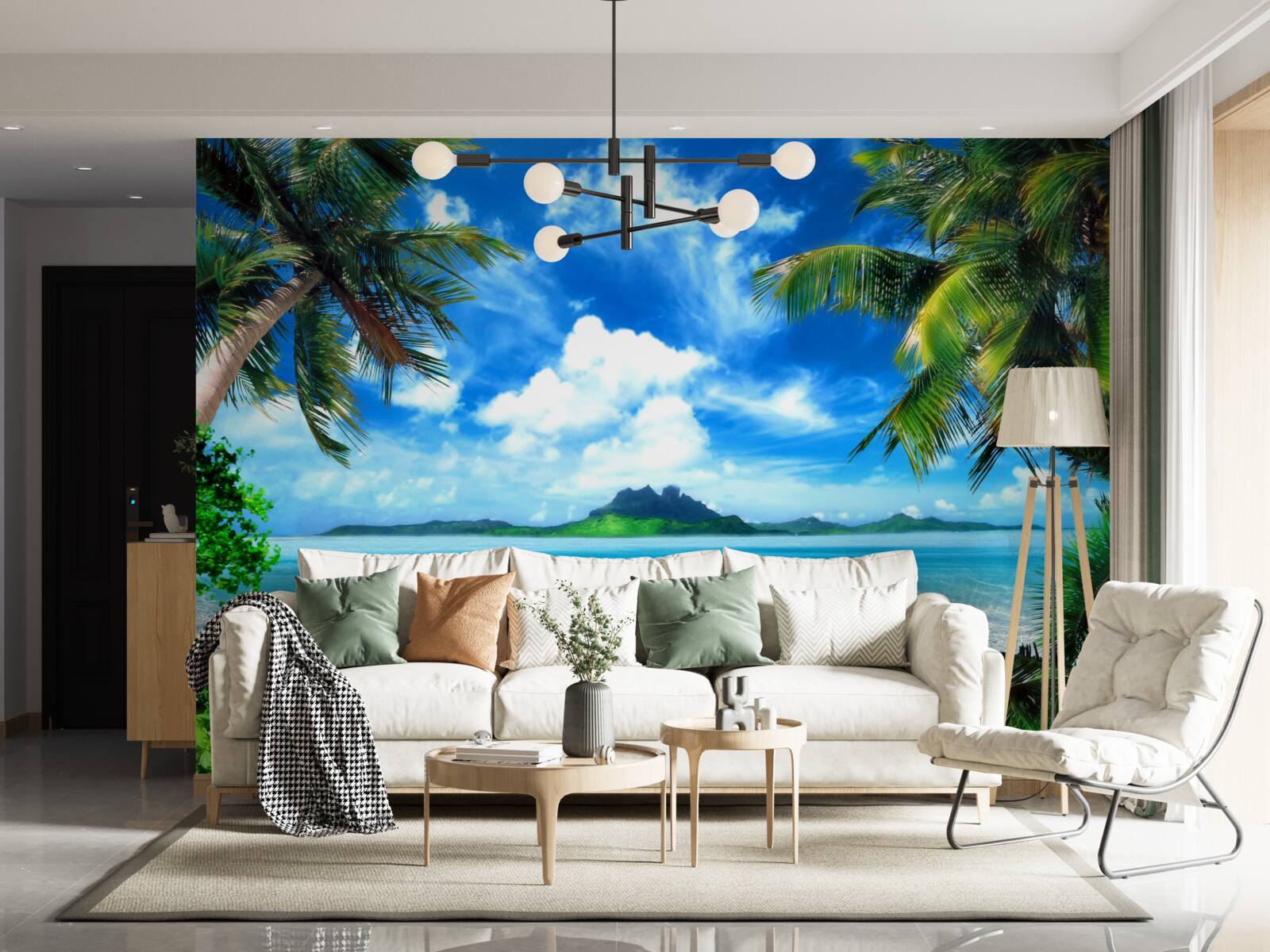 Фотошпалери рай у тропіках