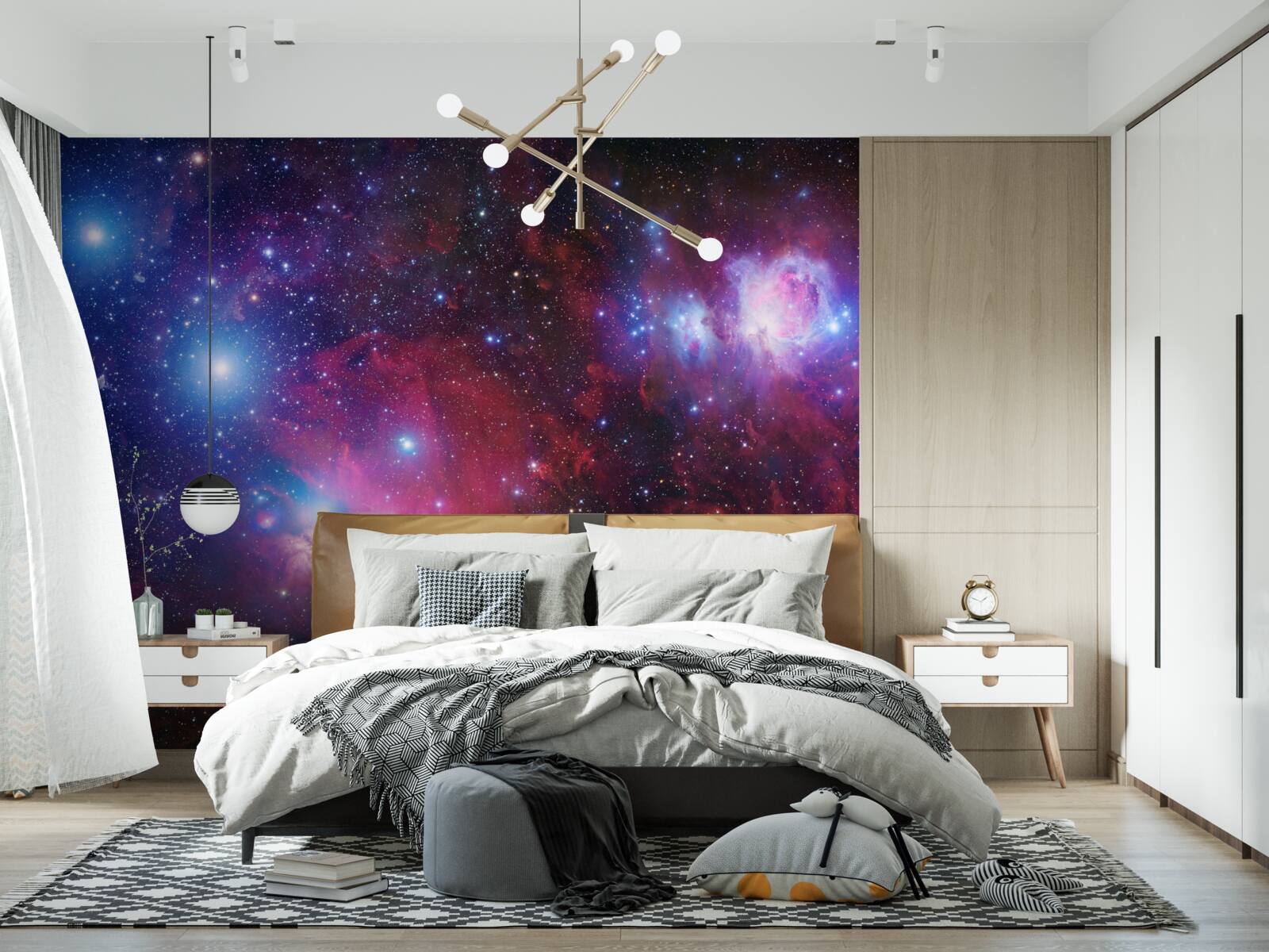 Фотошпалери зоряне небо, вкрите ніччю