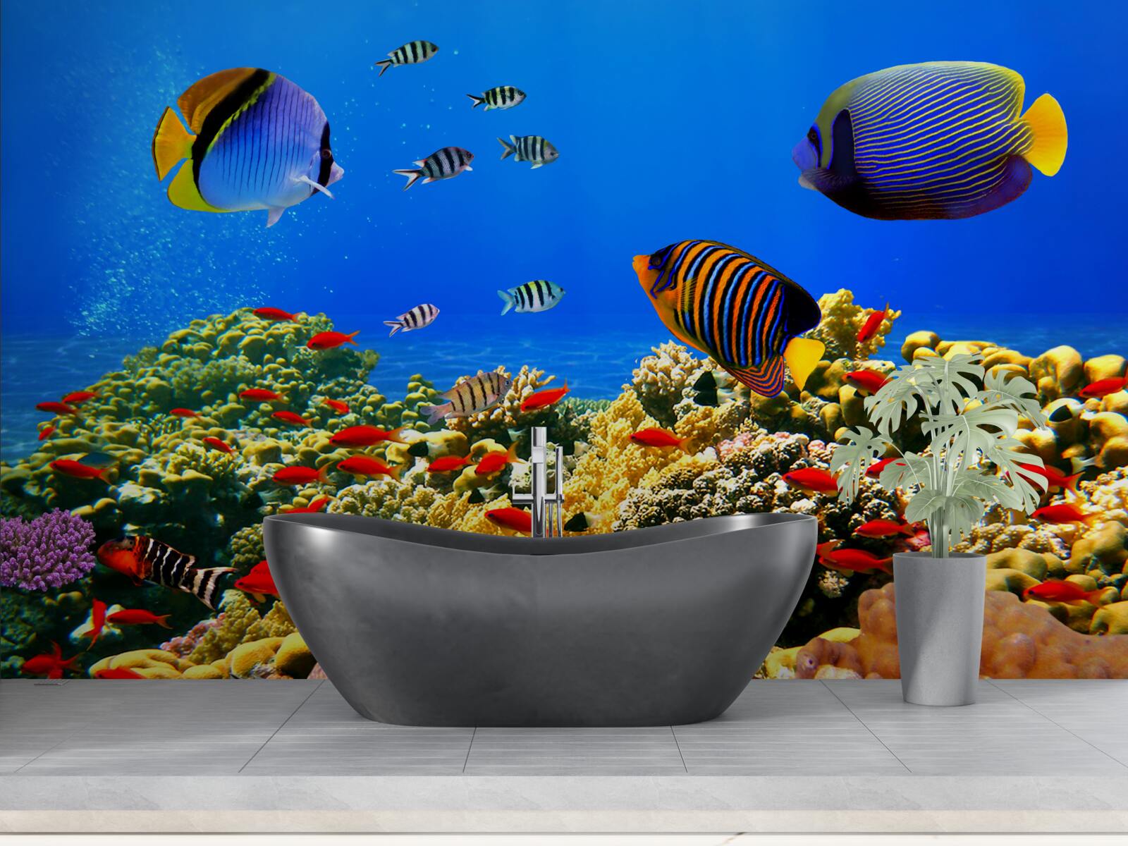 Фотошпалери незавершені глибини океану та його мешканців