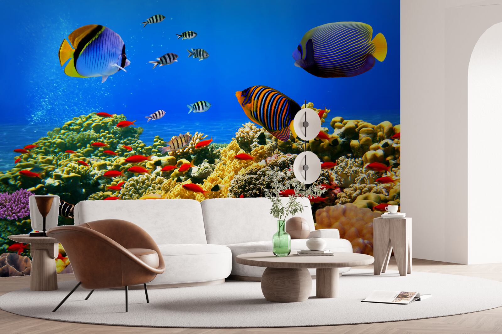 Фотошпалери незавершені глибини океану та його мешканців