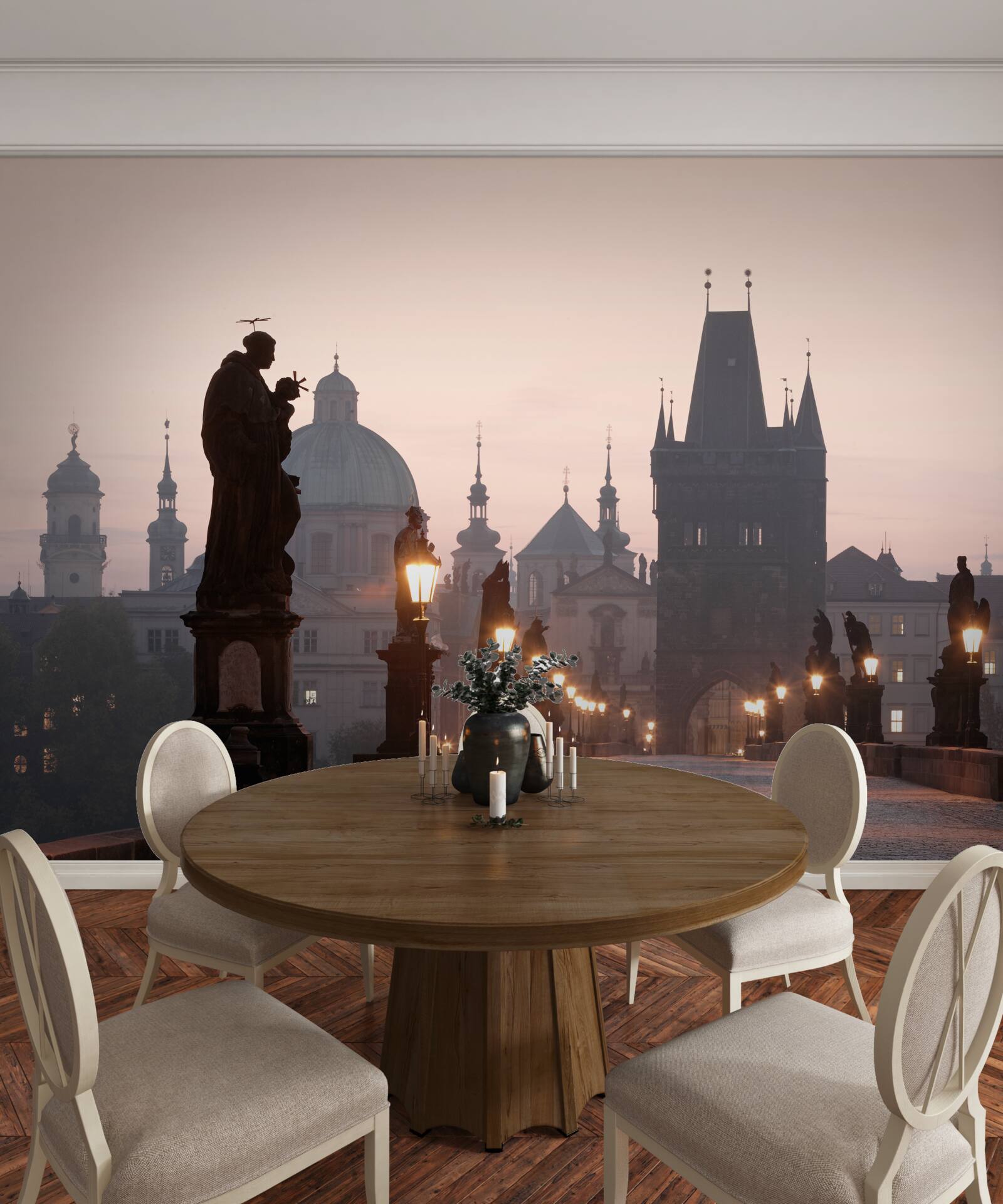 Фотошпалери стара Прага та Карлів міст