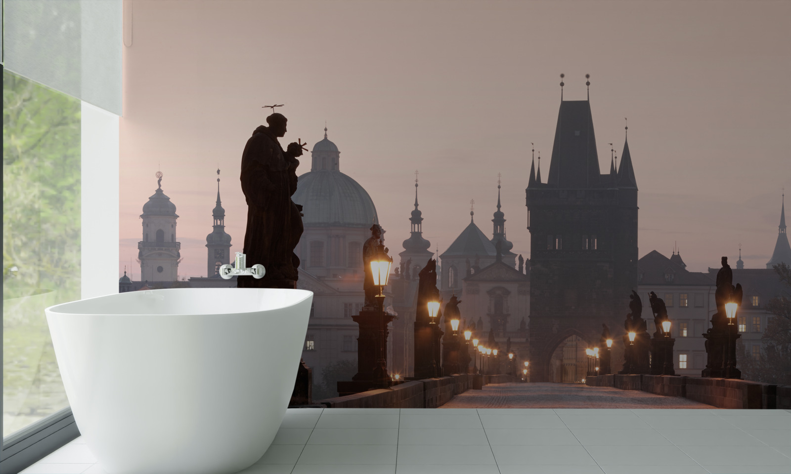 Фотошпалери стара Прага та Карлів міст