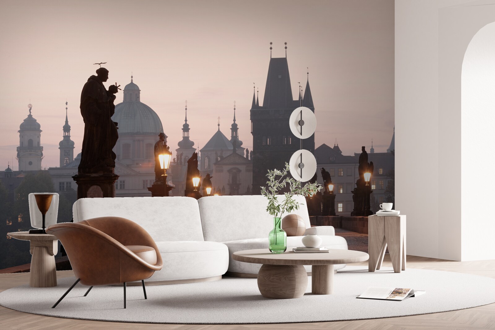 Фотошпалери стара Прага та Карлів міст