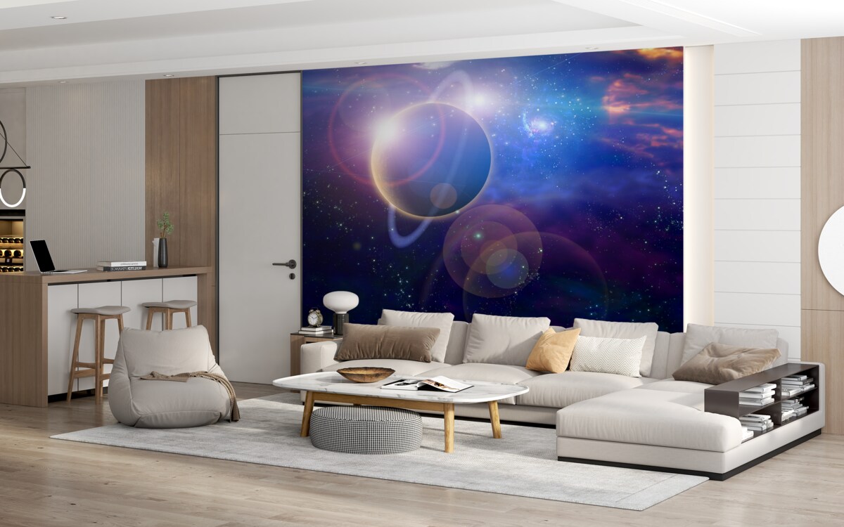 Фотошпалери зірки на небесній планеті