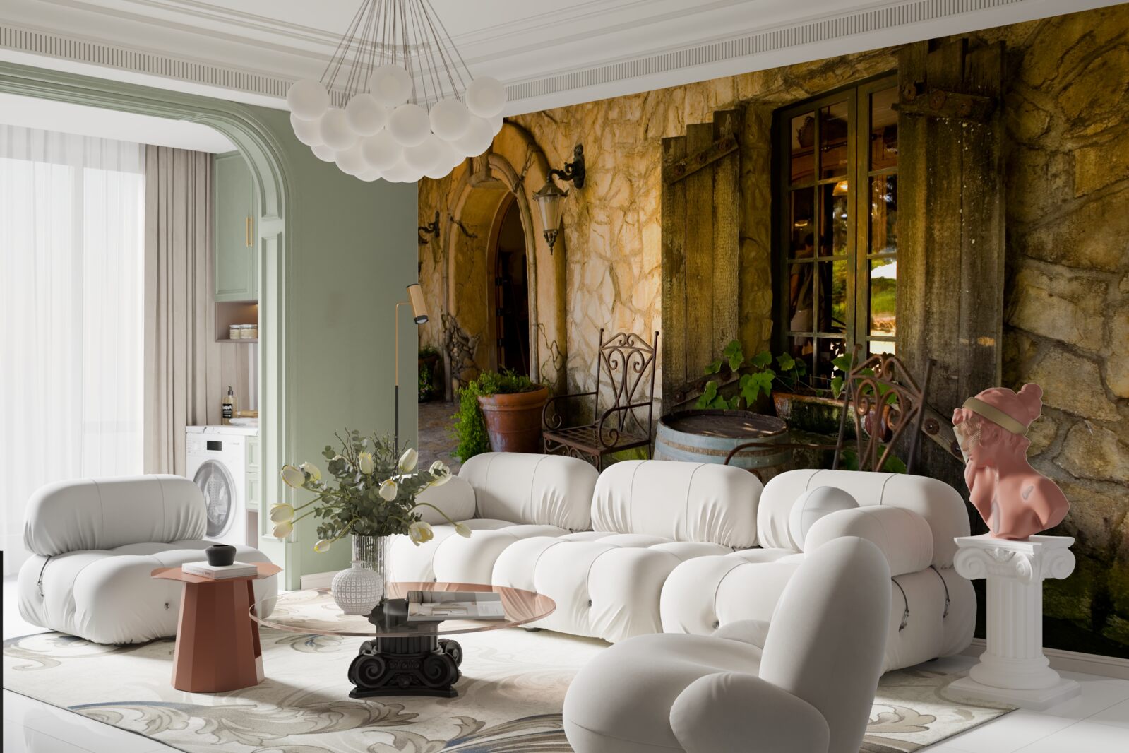 Фотошпалери комфортний простір для відпочинку