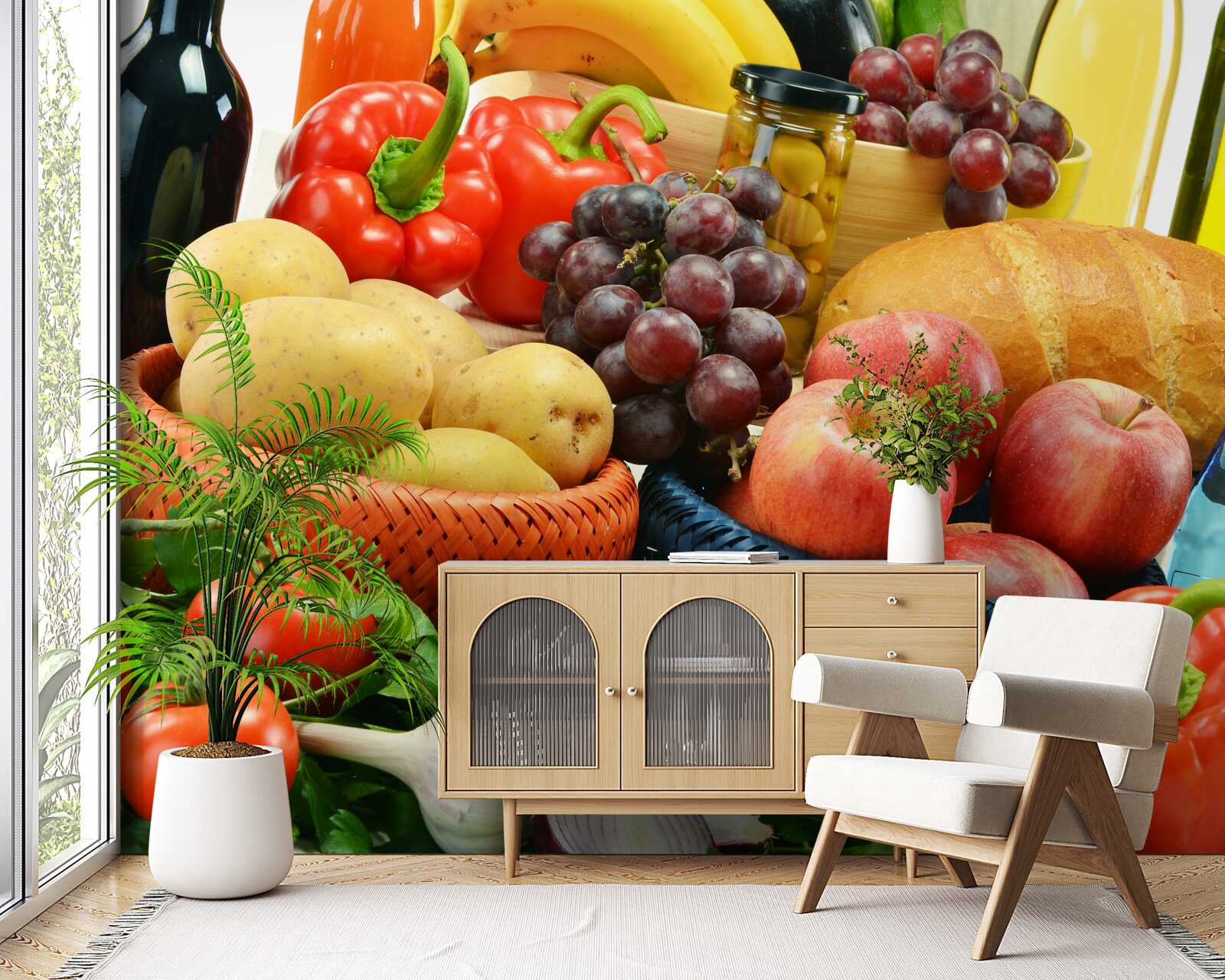 Фотошпалери на столі має бути правильно складена дієта