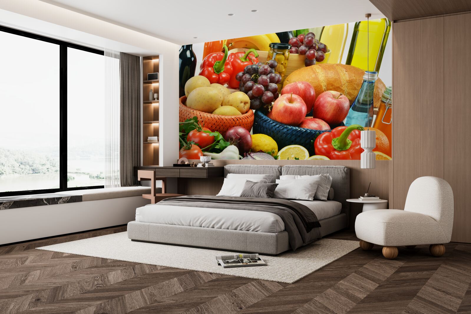 Фотошпалери на столі має бути правильно складена дієта