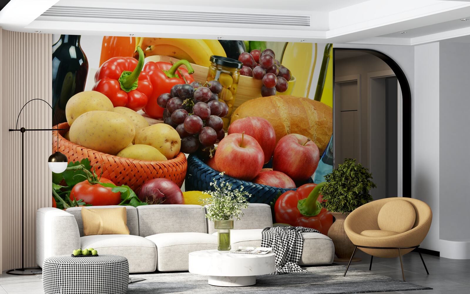 Фотошпалери на столі має бути правильно складена дієта