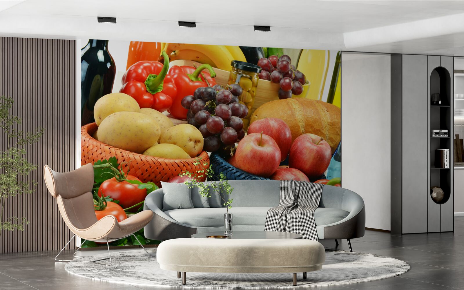 Фотошпалери на столі має бути правильно складена дієта