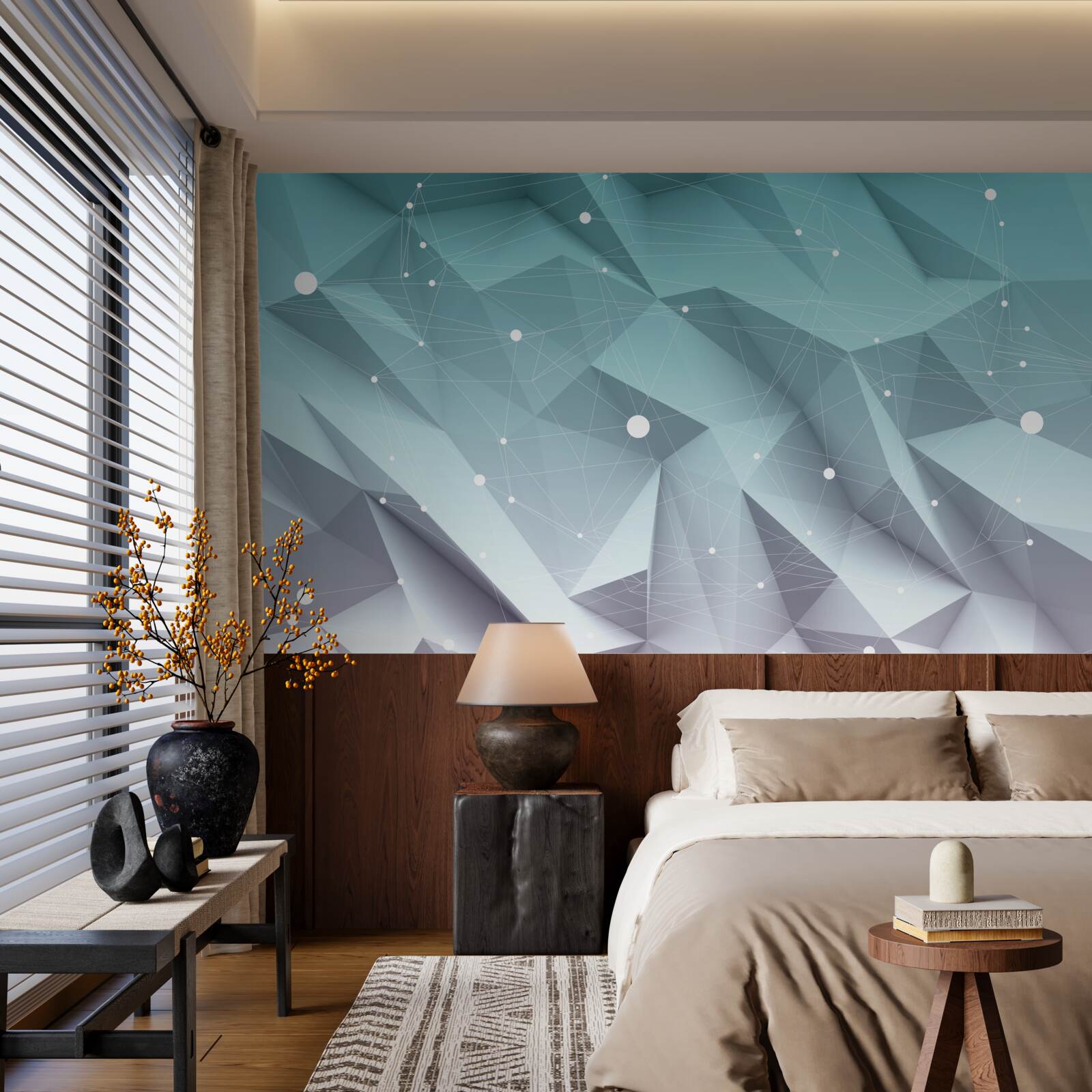 Фотошпалери градієнтні форми