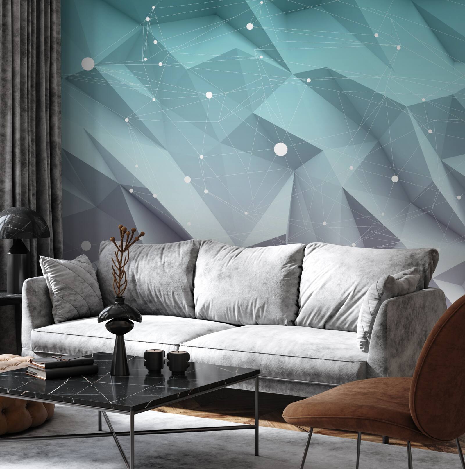 Фотошпалери градієнтні форми