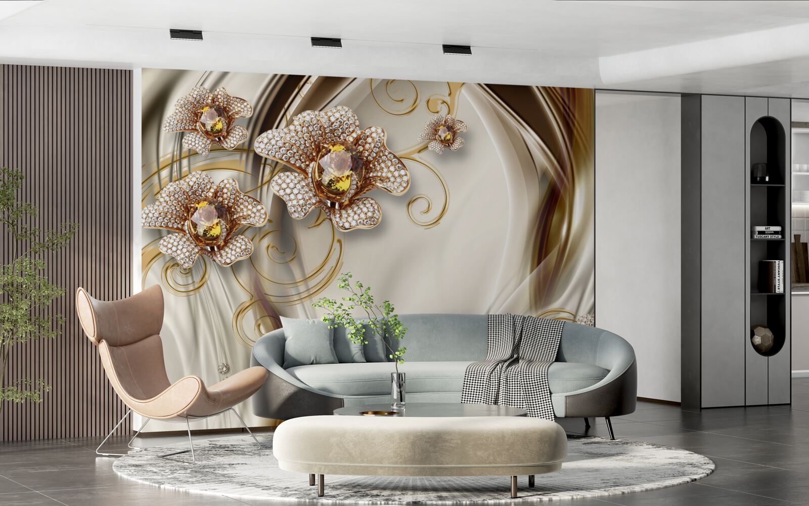 Фотошпалери кам'яні рослини