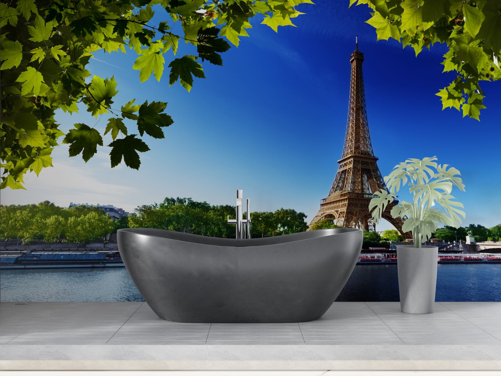Фотошпалери Париж навесні