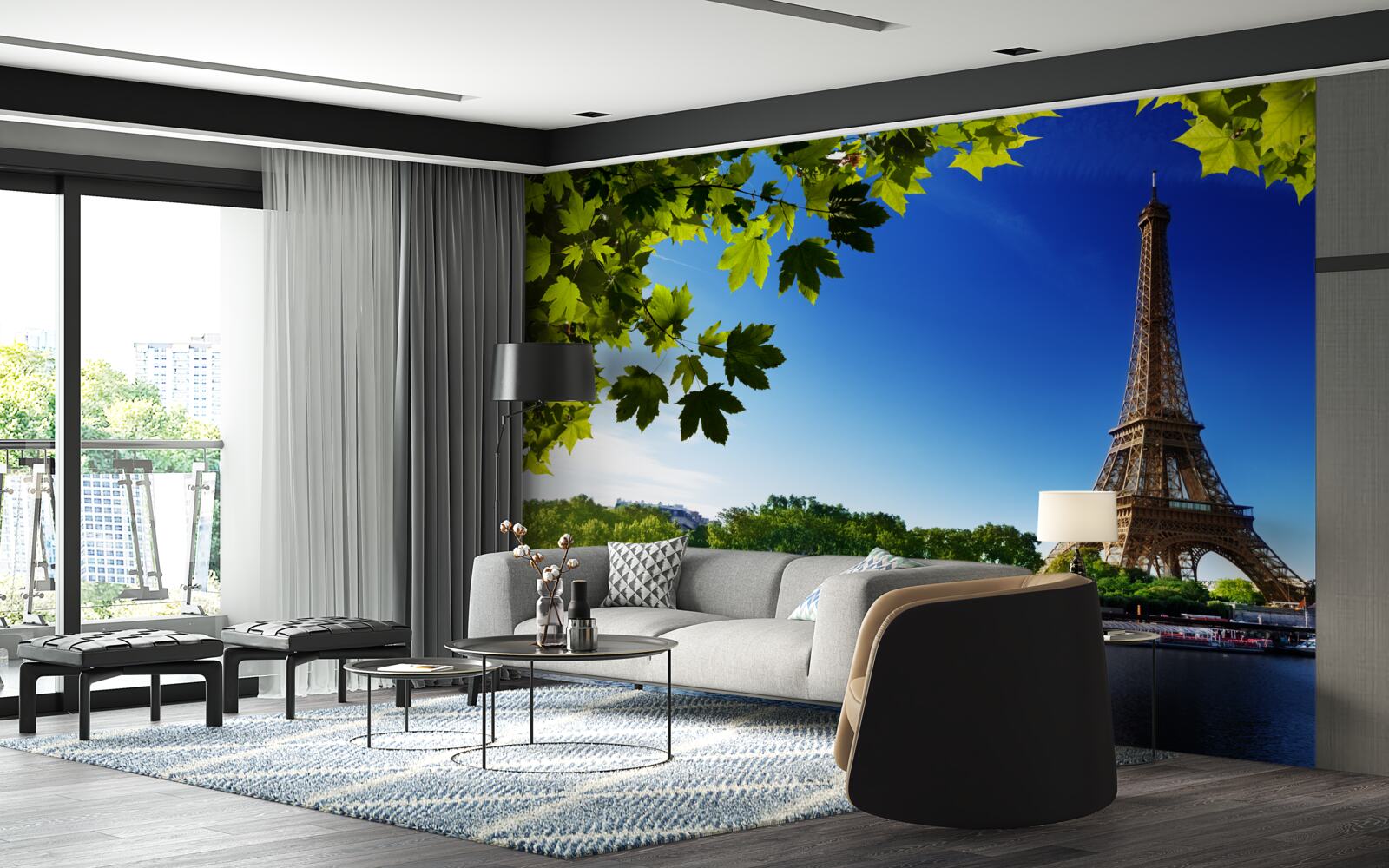 Фотошпалери Париж навесні